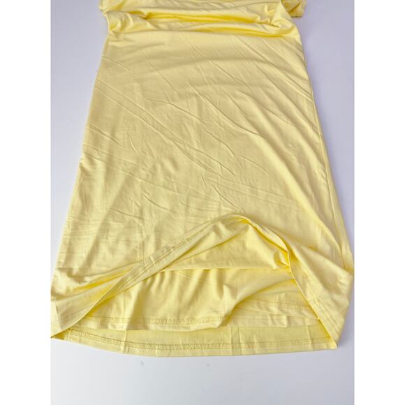 NEW! peppermayo yellow one shoulder maxi dress - size 4 - Picture 6 of 6